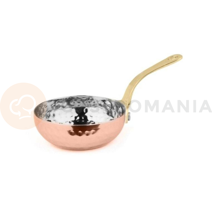 Mini pánvička s rukojetí, měděná, 80 ml, 75x25 mm | AMBITION, Charms
