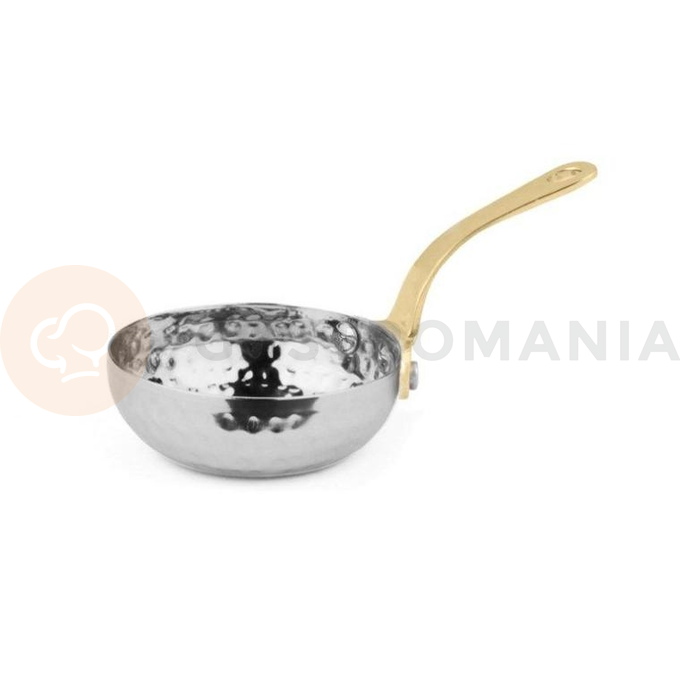 Mini pánvička s rukojetí, tepaná ocel, 80 ml, 75x25 mm | AMBITION, Charms