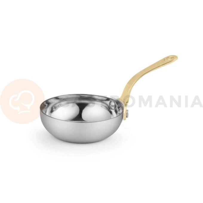 Mini pánvička s rukojetí, nerezová ocel, 80 ml, 75x25 mm | AMBITION, Charms