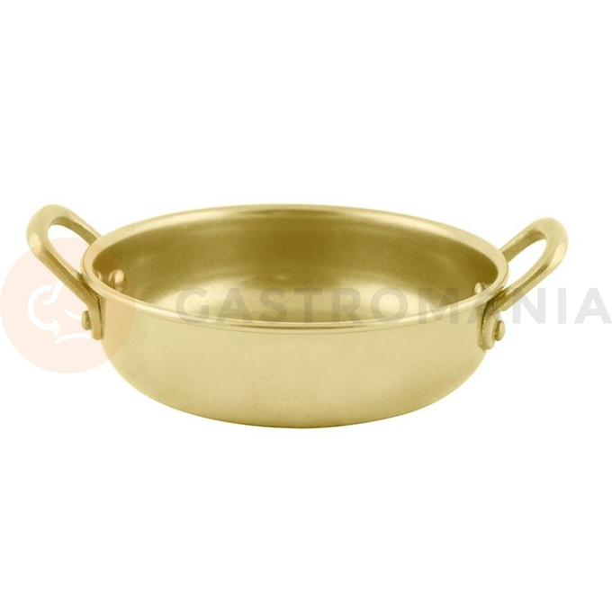 Pánev s rukojetí, vintage gold, 600 ml, 155x40 mm | AMBITION, Charms