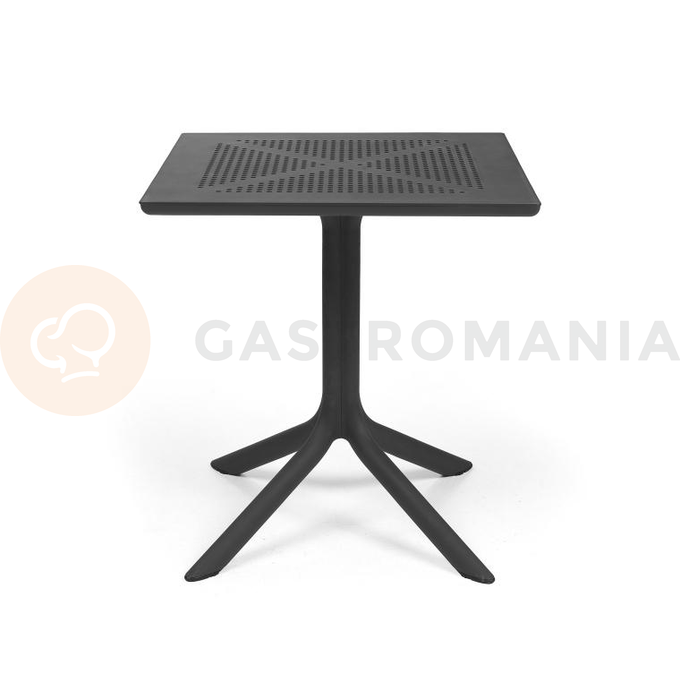 Stůl 750x700x700 mm, antracitová barva | NARDI, Clip