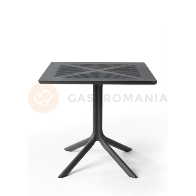 Stůl 750x800x800 mm, antracitová barva | NARDI, Clipx