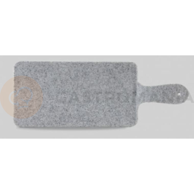 Melaminový podnos s rukojetí, granit, 266x144 mm | ALCHEMY, Melamine