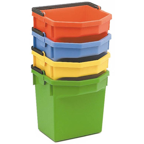 Pedálový koš 50l béžový | RUBBERMAID, Slim Jim