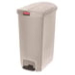 Pedálový koš 68l béžový | RUBBERMAID, Slim Jim