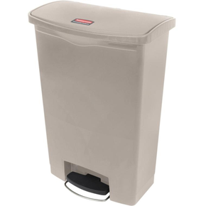 Pedálový koš 90l béžový | RUBBERMAID, Slim Jim