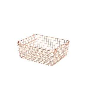 Koš s úchyty měděný 270x160x120 mm | GENWARE, 235230