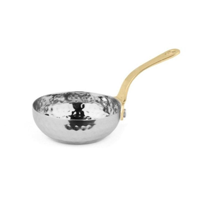 Mini pánvička s rukojetí, tepaná ocel, 80 ml, 75x25 mm | AMBITION, Charms