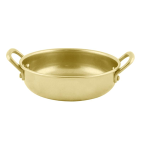 Pánev s rukojetí, vintage gold, 600 ml, 155x40 mm | AMBITION, Charms