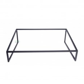Bufetový podstavec bridge, ocelový černý, matný GN 1/1 17 cm | HORECA SERVICE, HS Design