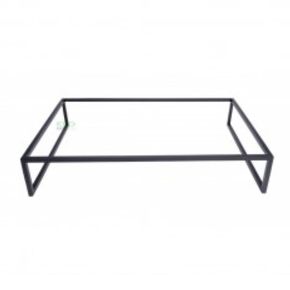 Bufetový podstavec bridge, ocelový černý, matný GN 1/1 10 cm | HORECA SERVICE, HS Design