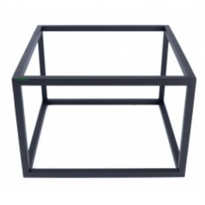 Bufetový podstavec qubik, ocelový černý, matný 24x24x16 cm | HORECA SERVICE, HS Design