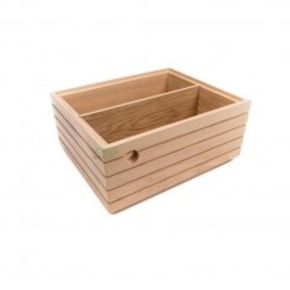 Dřevěná přepážka, neutrální dub 32x14,5 cm | HORECA SERVICE, HS Design