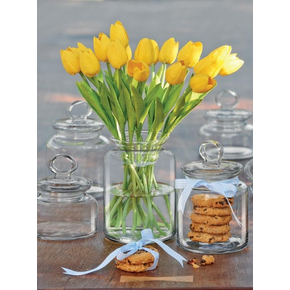 Sklenice se skleněným víčkem 240 ml, 60x135 mm | PASABAHCE, Kitchen