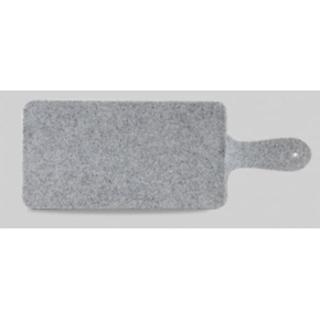 Melaminový podnos s rukojetí, granit, 266x144 mm | ALCHEMY, Melamine