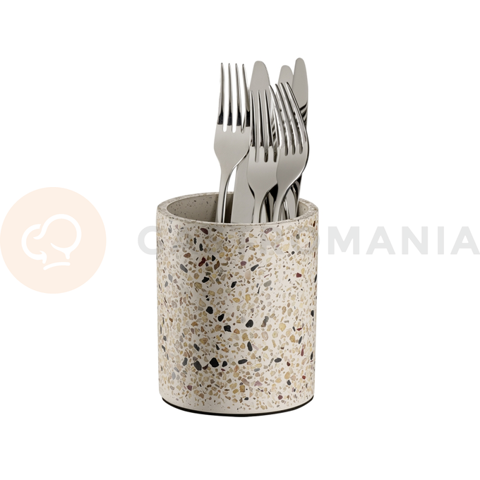 Betonová nádoba na příbory 110x135 mm | APS, Terrazzo
