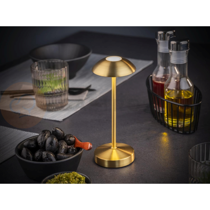 Stolní lampa 80x200 mm, zlatá | APS, Alva