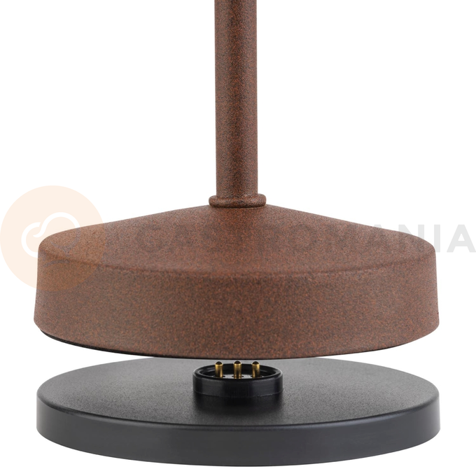 Stolní lampa 80x200 mm, hnědá | APS, Alva