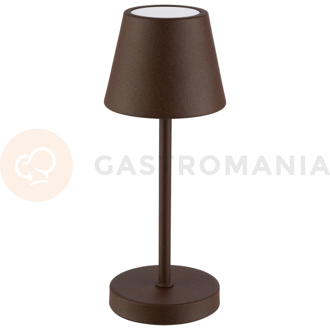 Stolní lampa 80x200 mm, hnědá | APS, Merle Micro