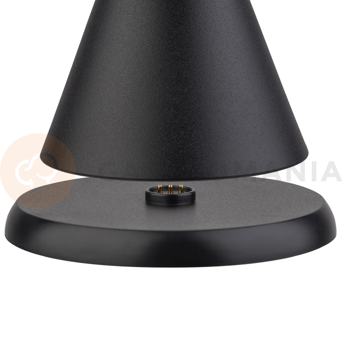 Stolní lampa 130x115 mm, černá | APS, Cone Mini