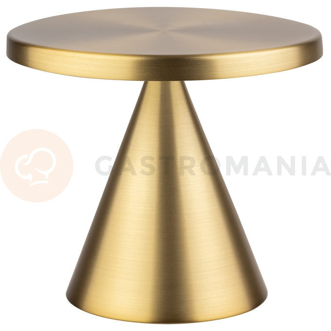 Stolní lampa 130x115 mm, zlatá | APS, Cone Mini