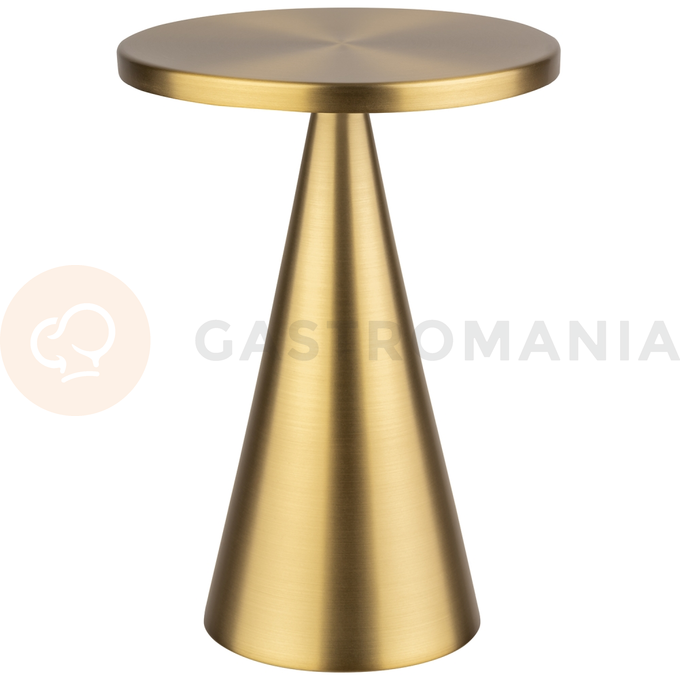 Stolní lampa 130x180 mm, zlatá | APS, Cone
