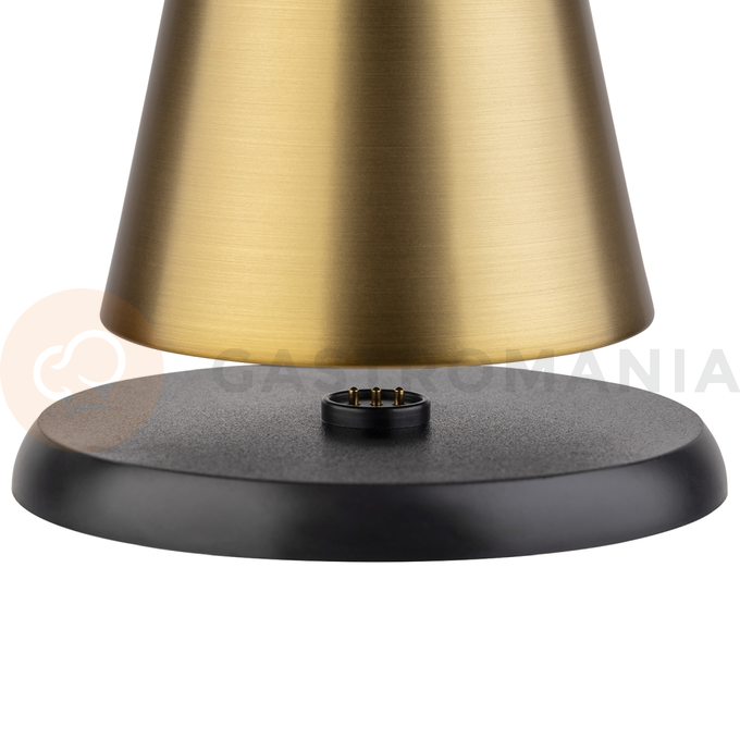 Stolní lampa 130x180 mm, zlatá | APS, Cone