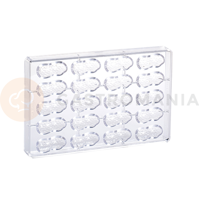 Polykarbonátová forma na pralinky, 275x175 mm | MARTELLATO, Arachide