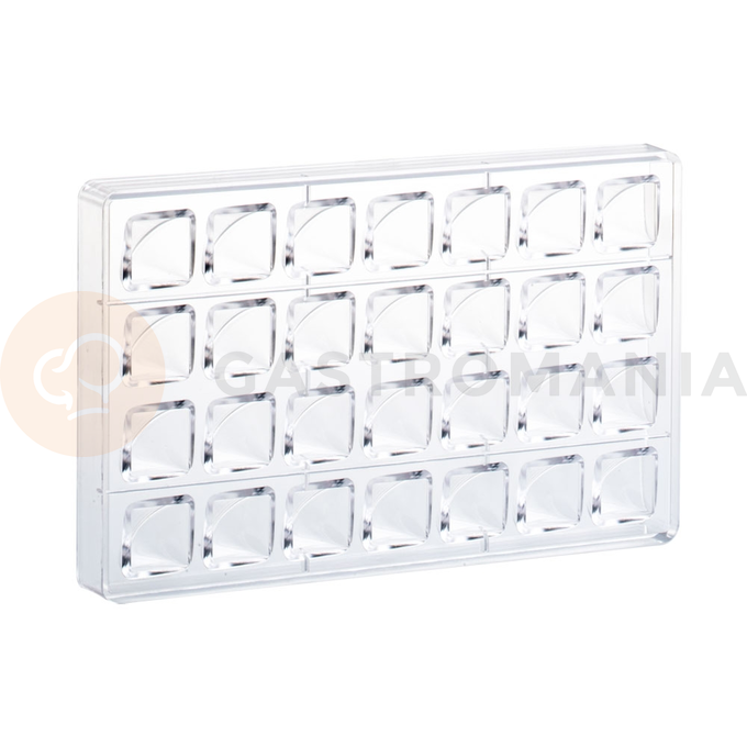 Polykarbonátová forma na pralinky, 275x175 mm | MARTELLATO, Vault