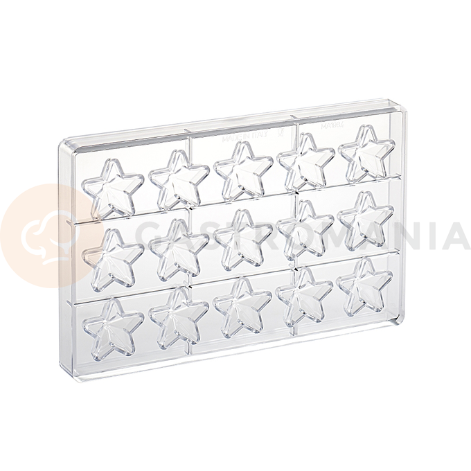 Polykarbonátová forma na pralinky, 275x175 mm | MARTELLATO, Star