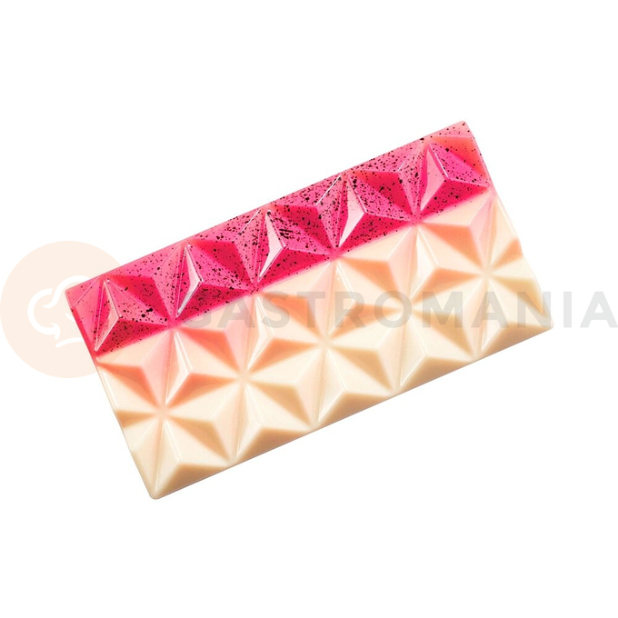 Polykarbonátová forma na pralinky, 275x175 mm | MARTELLATO, Pyramid