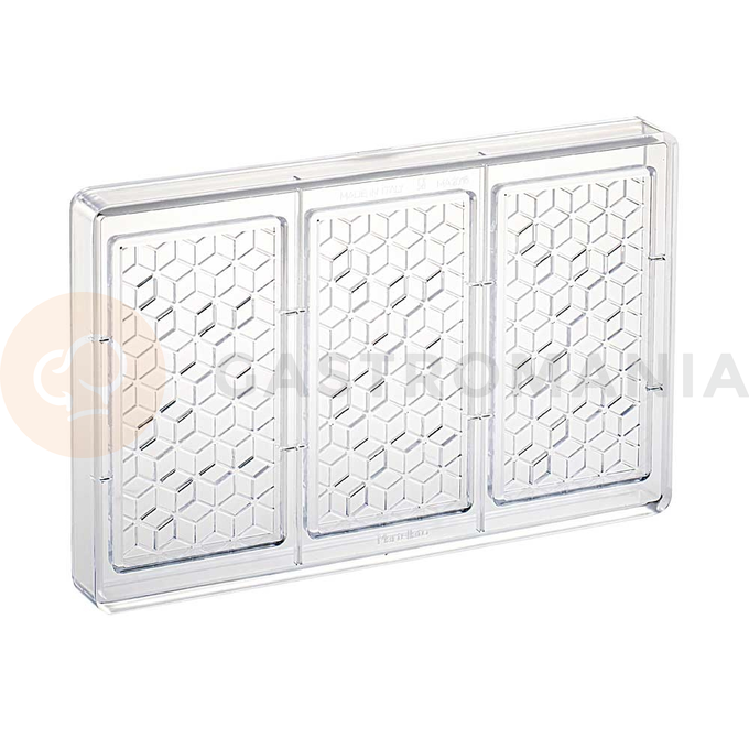 Polykarbonátová forma na pralinky, 275x175 mm | MARTELLATO, Kube