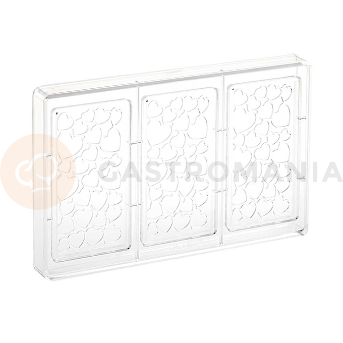 Polykarbonátová forma na pralinky, 275x175 mm | MARTELLATO, Love