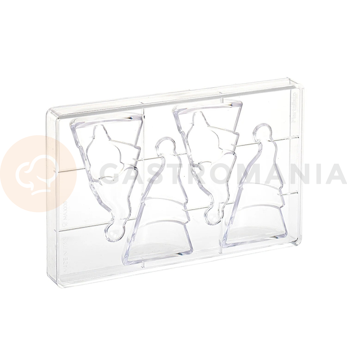 Polykarbonátová forma na pralinky, 275x175 mm | MARTELLATO, Santa