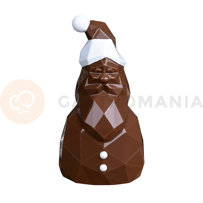 Polykarbonátová forma na pralinky, 275x175 mm | MARTELLATO, Diamond Santa
