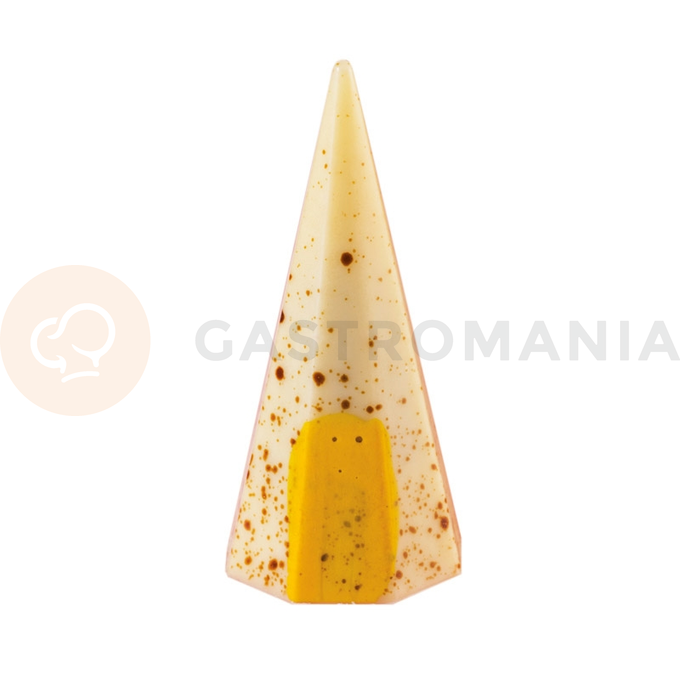 Polykarbonátová forma na pralinky, 275x175 mm | MARTELLATO, Pyramid Praline - Octagonal