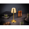 Stolní lampa 110x305 mm, zlatá | APS, Merle