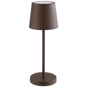 Stolní lampa 90x250 mm, hnědá | APS, Merle Mini
