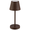 Stolní lampa 80x200 mm, hnědá | APS, Merle Micro