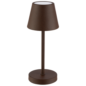 Stolní lampa 80x200 mm, hnědá | APS, Merle Micro