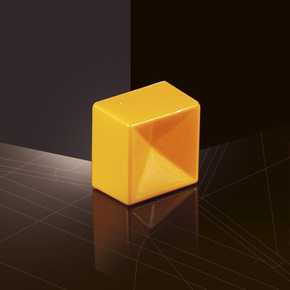 Polykarbonátová forma na pralinky, 275x175 mm | MARTELLATO, Quadrato