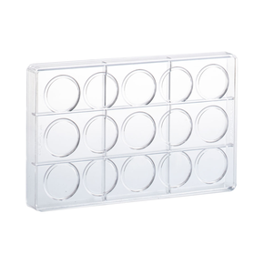 Polykarbonátová forma na pralinky, 275x175 mm | MARTELLATO, Circle 40