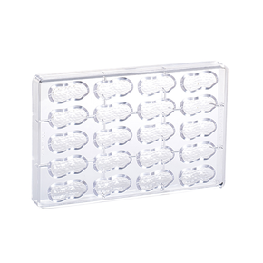 Polykarbonátová forma na pralinky, 275x175 mm | MARTELLATO, Arachide