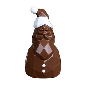 Polykarbonátová forma na pralinky, 275x175 mm | MARTELLATO, Diamond Santa