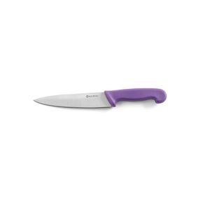 Nóż kucharski - fioletowy, 32 cm | HENDI, 842676