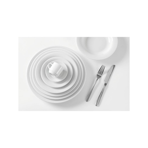 Mělký talíř, bílý Ø 240 mm | HENDI, Optima