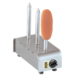 Třítrnový ohřívač rohlíků na hotdog, 160x325x360 mm | NEUMARKER, 13-50701