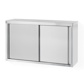 Závěsná skříňka s posuvnými dveřmi - svařovaná, 1200x300x600 mm | HENDI, Bistro Line