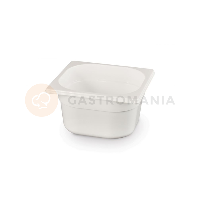 Gastronádoba GN 1/6 100 mm, bílý polykarbonát | HENDI, 862773