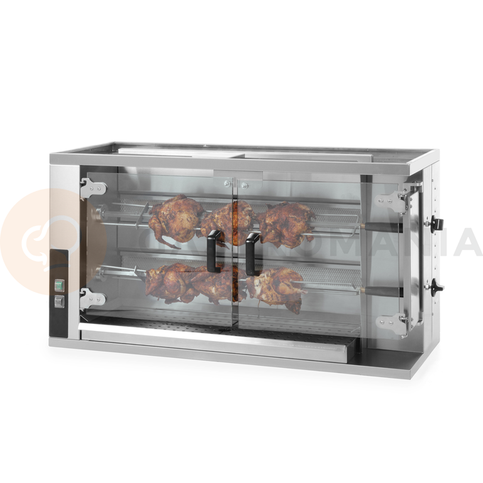 Gazowy grill - rożen na 8-10 kurczaków | HENDI, 226063